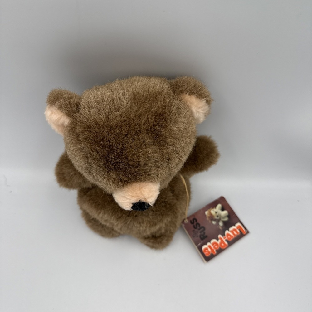 Vintage Rare Luv Pets 1979 Russ Berry Baboo Teddy Bear Plush Animal With Tags - Picture 2 of 12